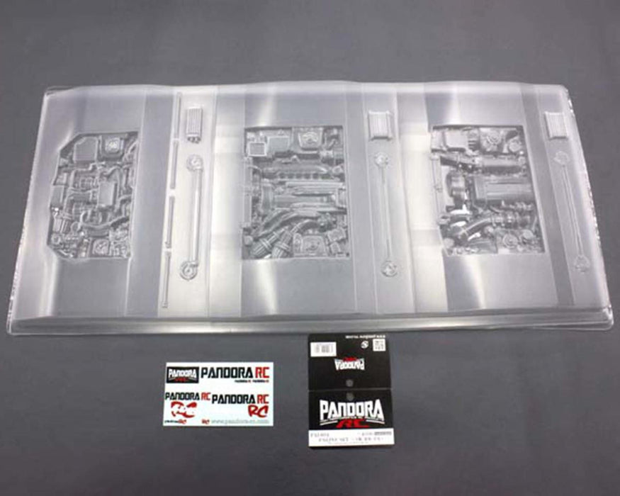 Pandora RC 1/10 Scale Lexan Engine Bay (SR/RB/FA)