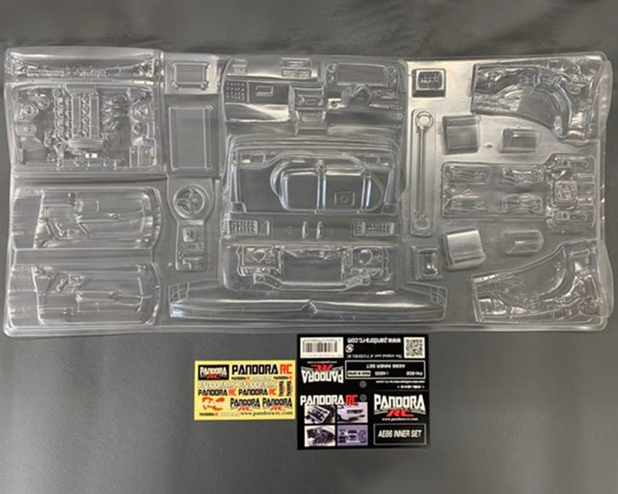 Pandora RC 1/10 Scale Lexan General Purpose Inner Set (AE86 Type)