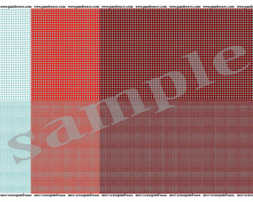 Pandora RC 1/10 Scale 3D Graphic Taillight Decal Sheet