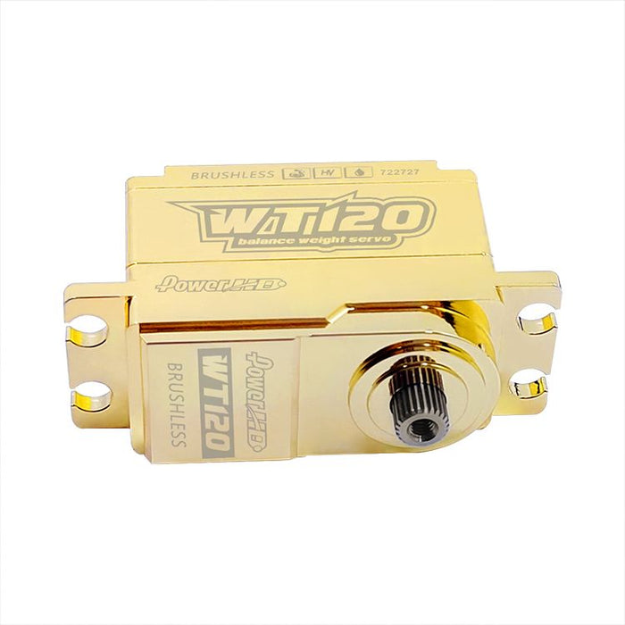 PowerHD HV 4-Pole Brushless Crawler Servo 50KG,0.08sec@8.4V