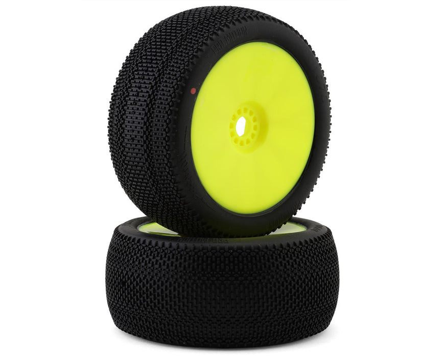 Pro-Motion Phantom Pre-Mounted 1/8 Truggy Tires (Yellow) (2) (Super Soft)