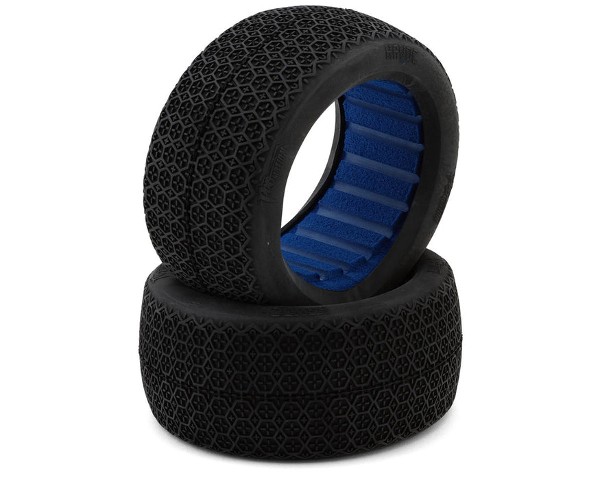 Pro-Motion Havoc 1/8 Truggy Tires (2) (Clay Oro Double Gold Dot)