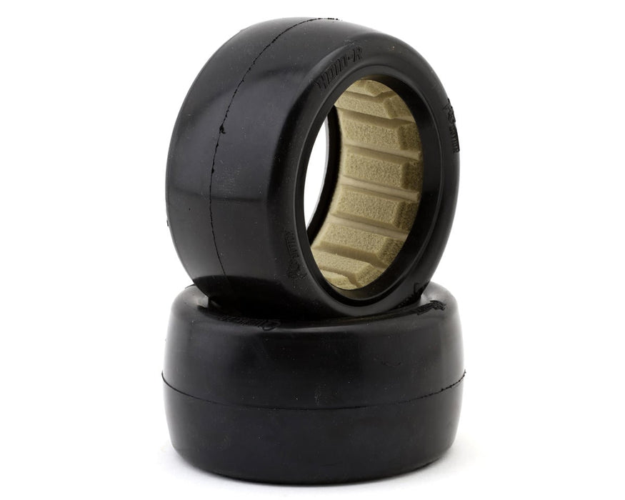 Pro-Motion Slicks 2.2'' Rear 1/10 Buggy Tires V2 (2) (Clay Oro Single Gold Dot)