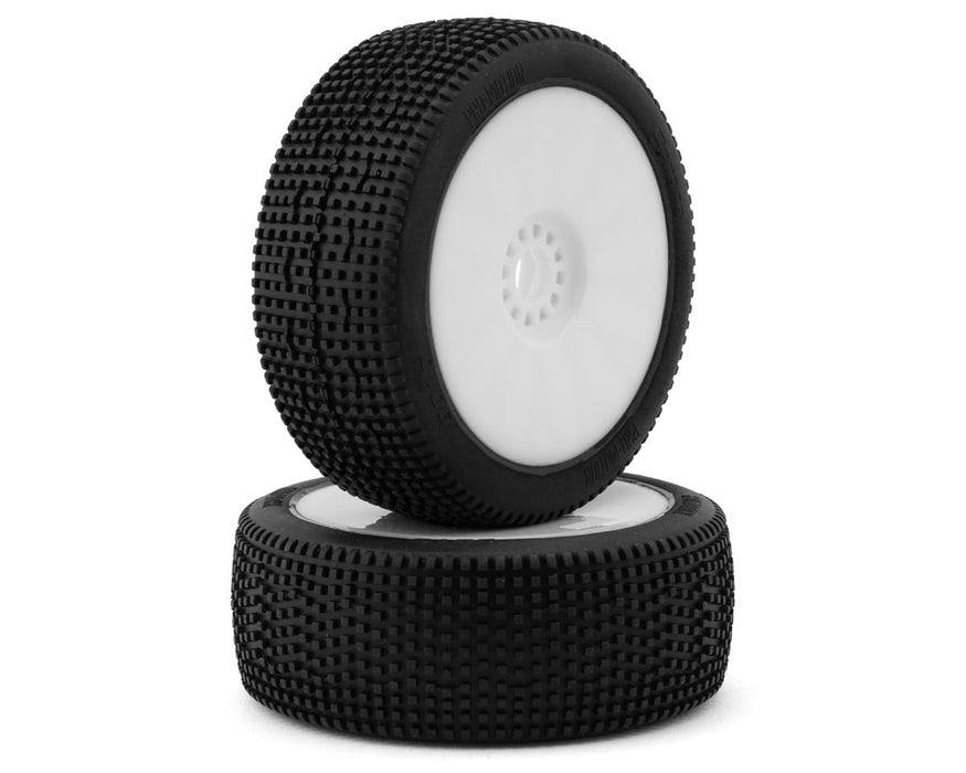Pro-Motion Spitfire 1/8 Buggy Pre-Mount Tires (White) (2)