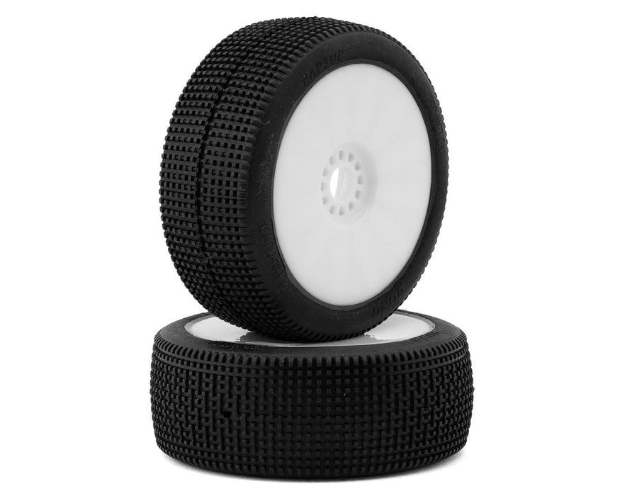 Pro-Motion Raptor 1/8 Buggy Pre-Mount Tires (White) (2) (T3)