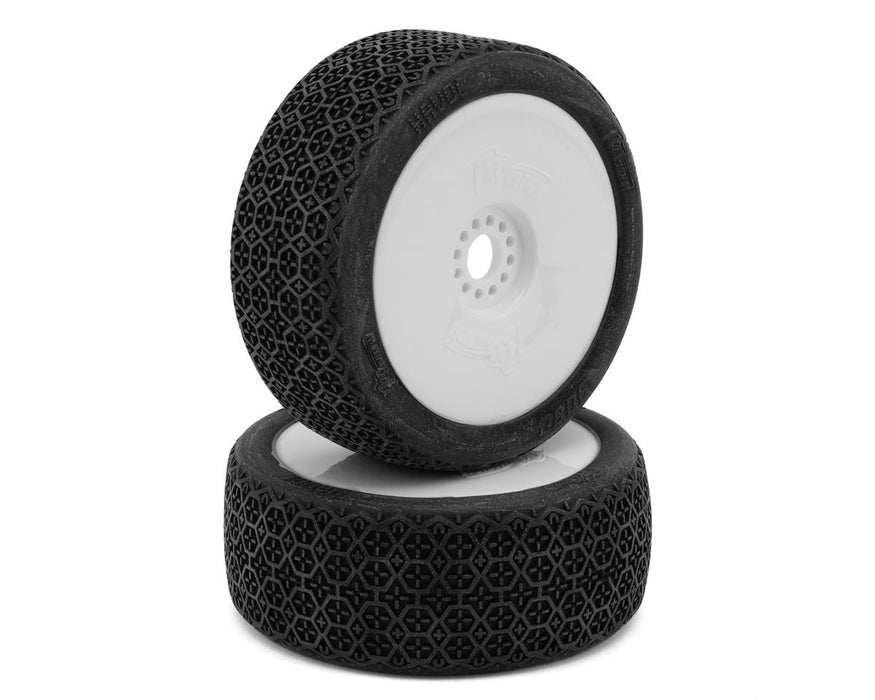 Pro-Motion Havoc 1/8 Buggy Pre-Mount Tires (White) (2) (T3)