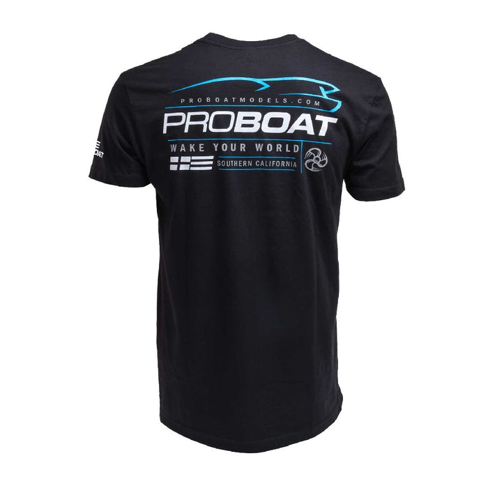 Pro Boat Wake T-Shirt Black - XL