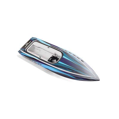Pro Boat Hull, White/Blue: 24" Sonicwake