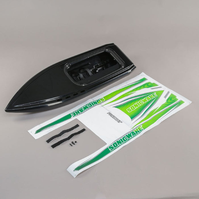 Pro Boat Hull, Black: Sonicwake 36