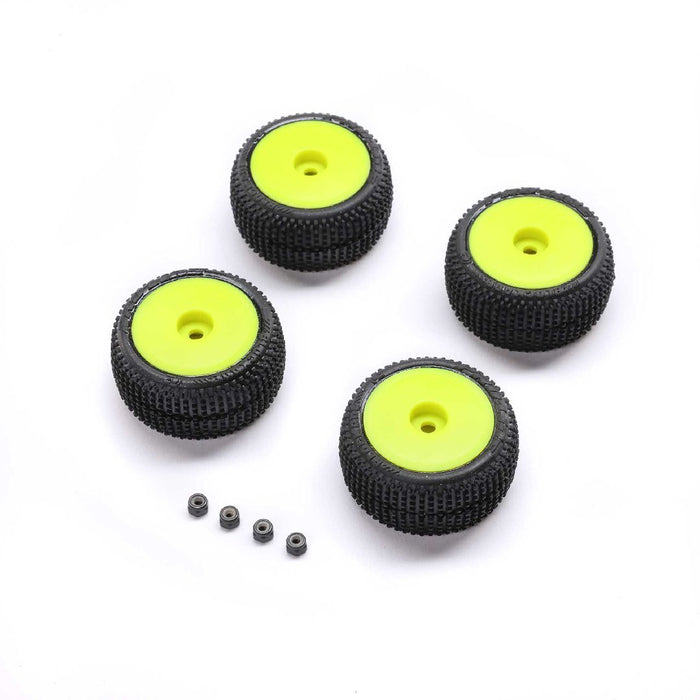 Pro-Line Blockade Tire, Pro-Line OE, Wheel, Yellow, Mounted
