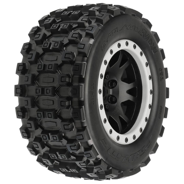 Pro-Line Badlands Pro-Loc Tires on Pro-Loc Wheels (2)