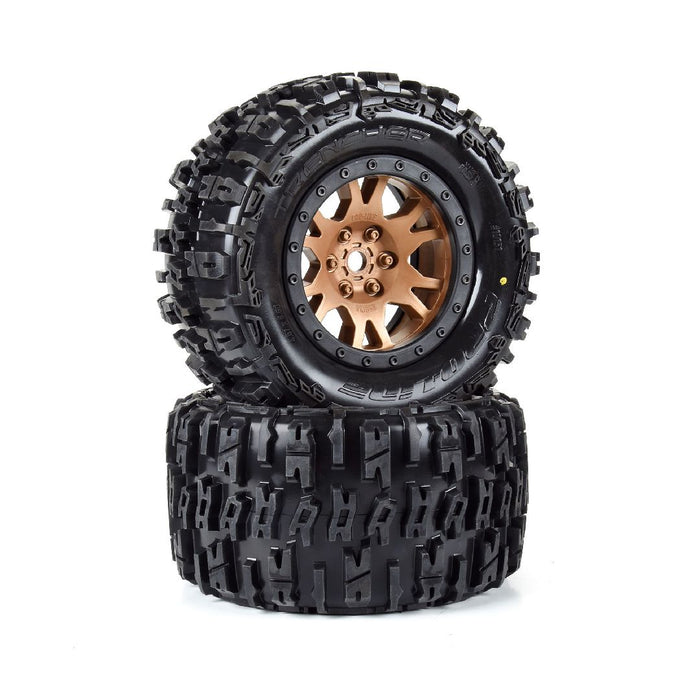 Pro-Line LE Trencher Pro-Loc on 24mm Bronze/Black Impulse (2)