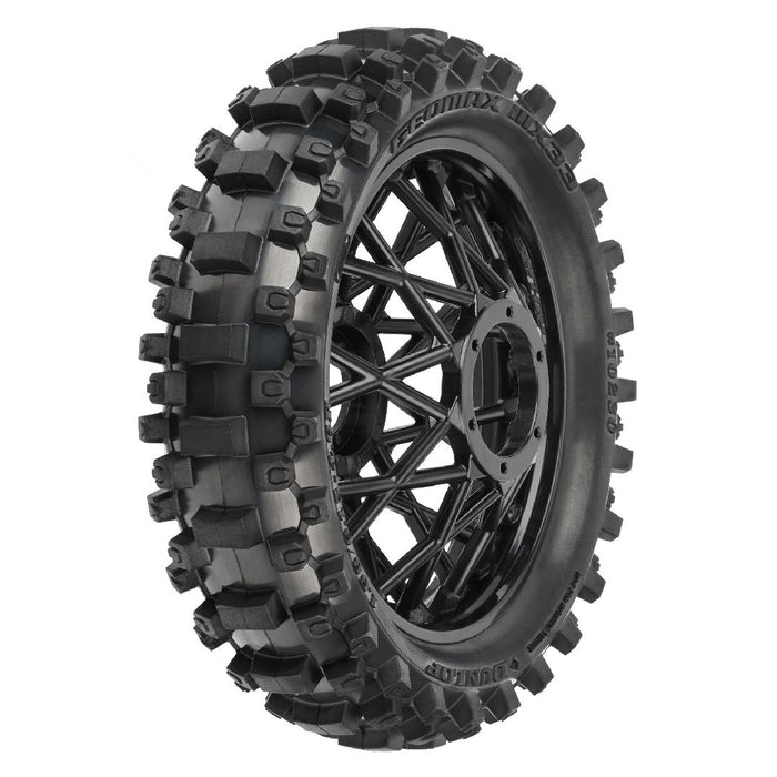 Pro-Line Dunlop Geomax V2 Bead Rear Tire MTD Bullyspoke Black