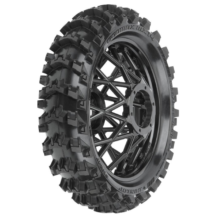 Pro-Line Dunlop Geomax V2 Bead Rear Tire MTD Bullyspoke Black
