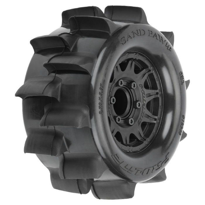 Pro-Line Sand Paw BELTED 2.8" Tires on Rem Hex Wheels (2)