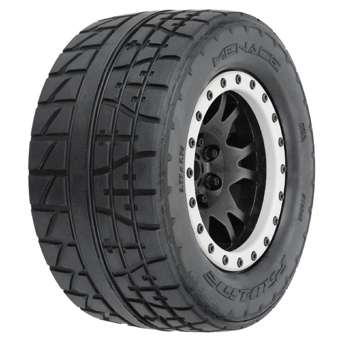 Pro-Line Menace BELTED Pro-Loc F/R MTD 24mm Black/Grey (2)