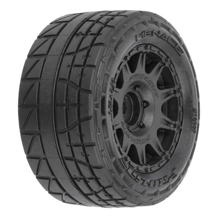 Pro-Line Menace F/R MTD 12mm Black Raid for Arrma Granite GROM