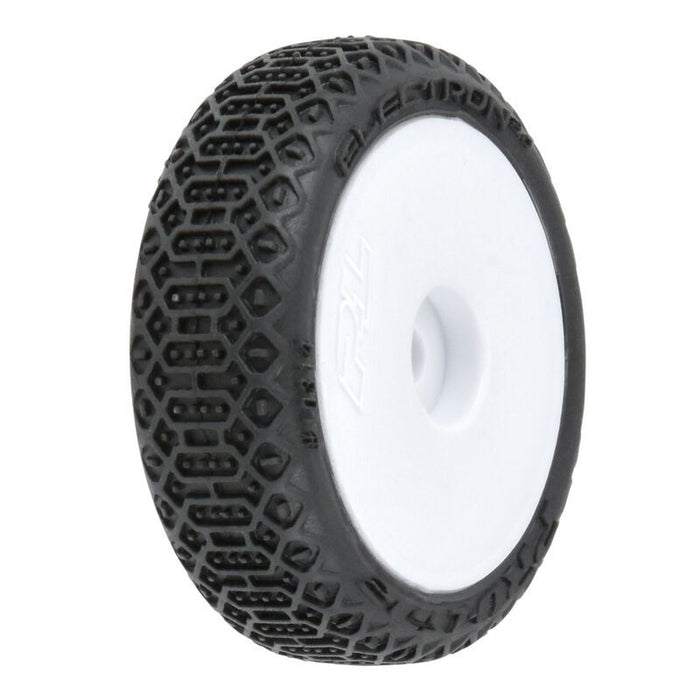 Pro-Line Racing Electron 2.0 Mounted White (4) for Losi Micro-B