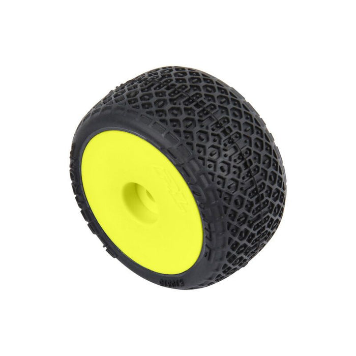 Pro-Line Racing Electron 2.0 Mounted Yellow (4) for Losi Micro-T