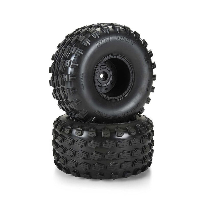 Pro-Line Dirt Hawg 2.0 F/R 2.6" MT Tires on Arrma Wheel (2)