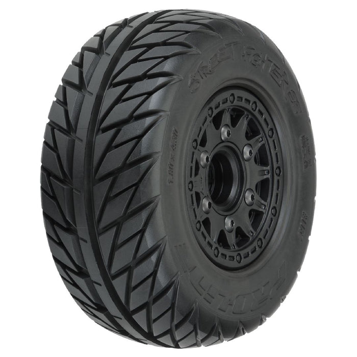 Pro-Line Street Fighter 2.2"/3.0" Tires on Rem Hex Wheels (2)