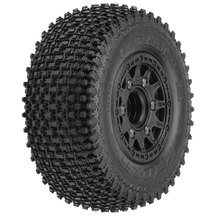 Pro-Line Gladiator 2.2"/3.0" (Med) Tires on Rem Hex Wheels (2)