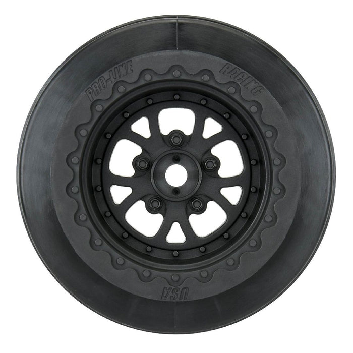 Pro-Line Pomona Drag Spec 2.2"/3.0" Black Wheels (2)