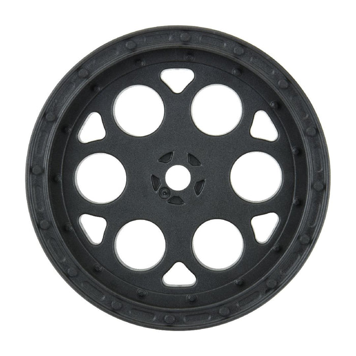 Pro-Line Showtime 2.2" Tire on 12mm Hex Front Black Wheels (2)