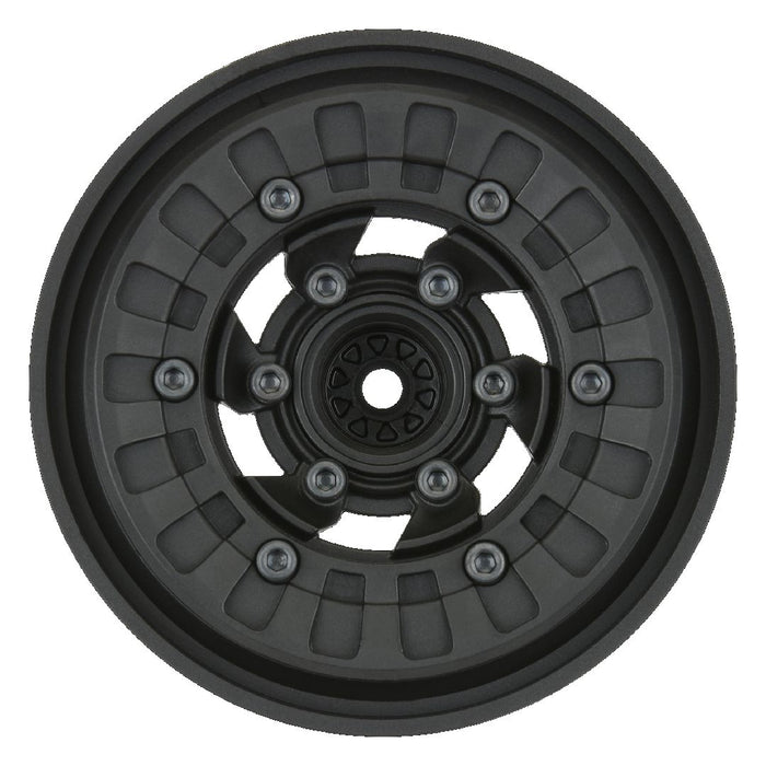 Pro-Line Vice CrushLock 2.6" Black Bead-Loc Rem Hex Wheels (2)
