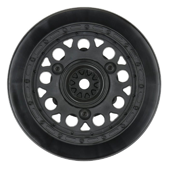 Pro-Line Showtime 2.2"/3.0" Black Rem Hex Dirt Oval Wheels