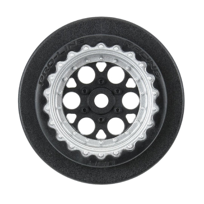 Pro-Line Showtime+ Black/Silver Wheels (2)