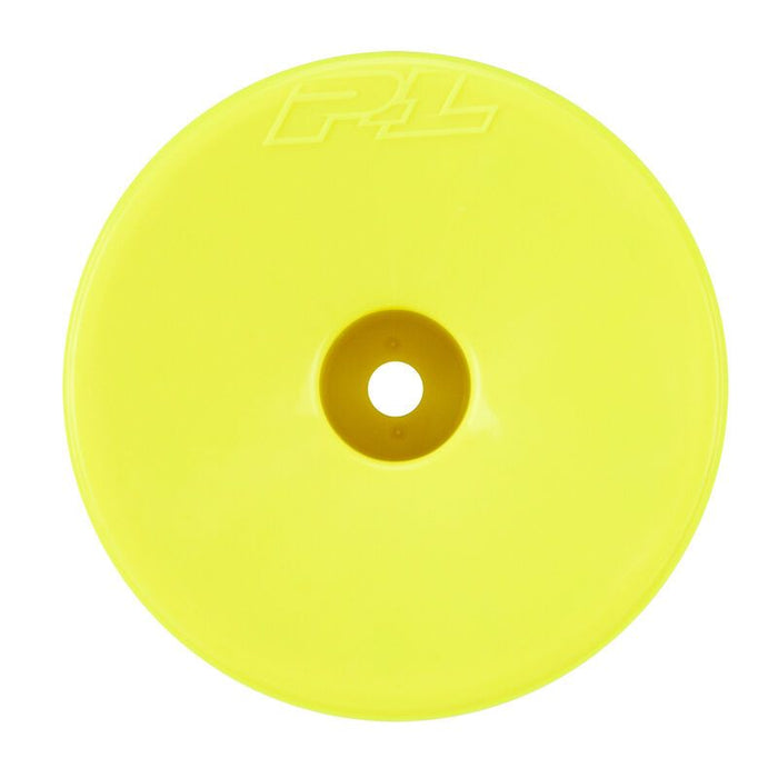 Pro-Line Velocity F/R 2.2" 12mm Stadium Truck Wheels (4) Yellow