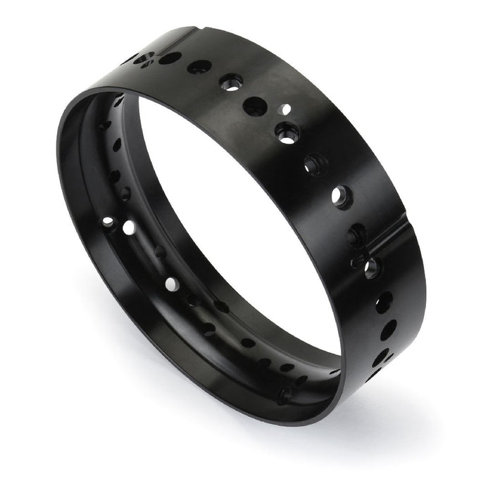 Pro-Line Pro-Spec Aluminum Front Rim Black: Promoto-SM