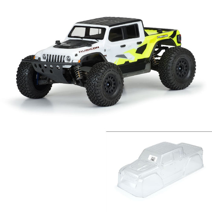 Pro-Line Jeep Gladiator Rubicon Clear Body for Slash 4x4
