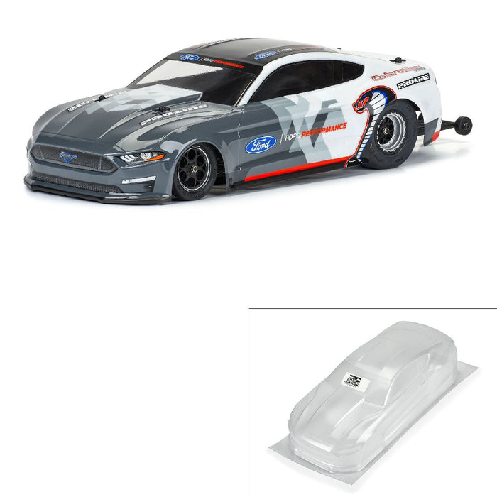 Pro-Line 1/16 '21 Mustang Cobra Jet Clr Bdy: Losi Mini Drag