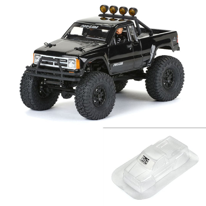 Pro-Line 1985 Toyota HiLux SR5 Clear Body: SCX24