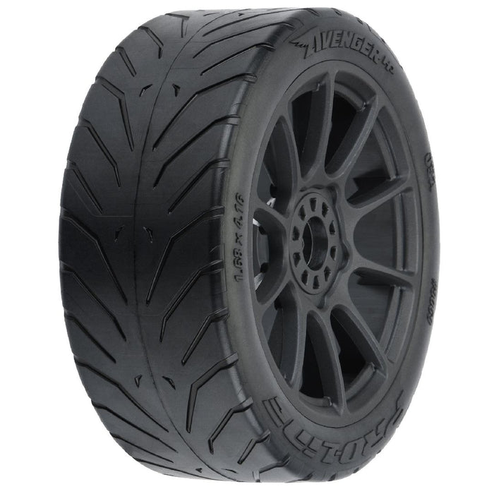 Pro-Line Avenger (Soft) BELTED Tires on Mach 10 Wheels (2)