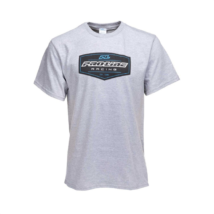 Pro-Line Crest Grey T-Shirt - Large