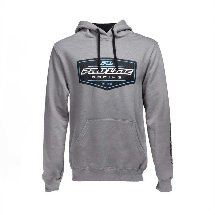 Pro-Line Crest Grey Hoodie - Medium