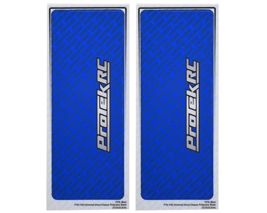 ProTek RC Universal Chassis Protective Sheet (Blue) (2)