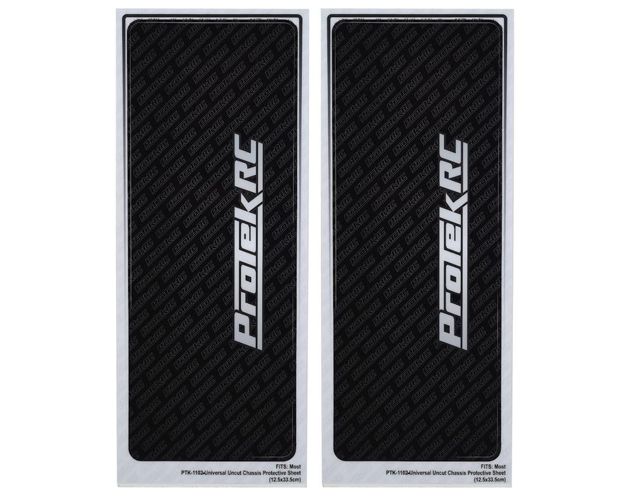 ProTek RC Universal Chassis Protective Sheet (Black) (2)