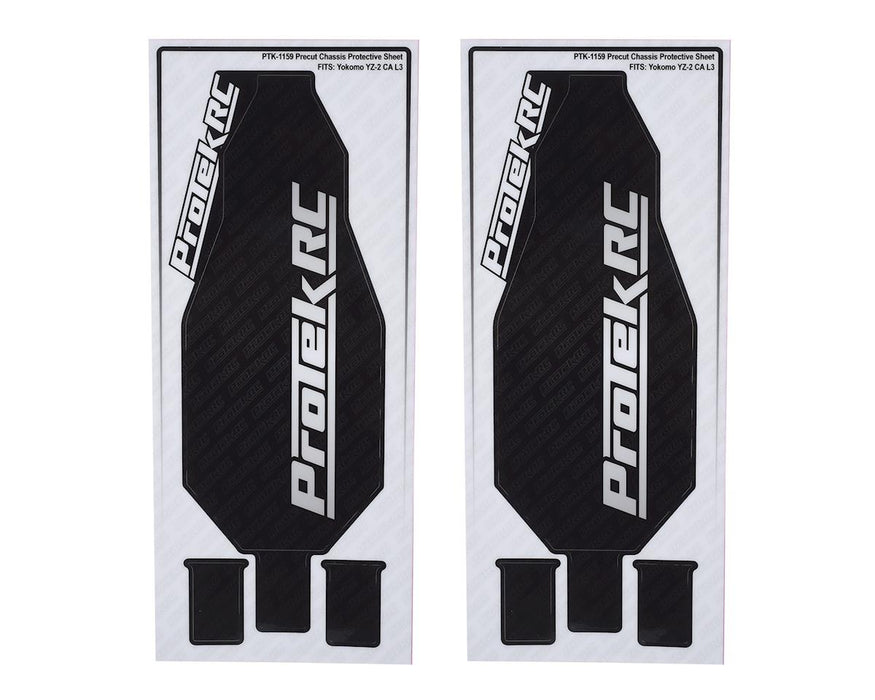 ProTek RC YZ-2 DTM 3.1 & CA L3 "Thick" Chassis Protector (2)