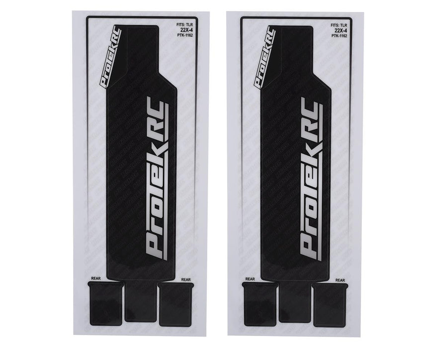 ProTek RC TLR 22X-4 "Thick" Precut Chassis Protective Sheet (2)