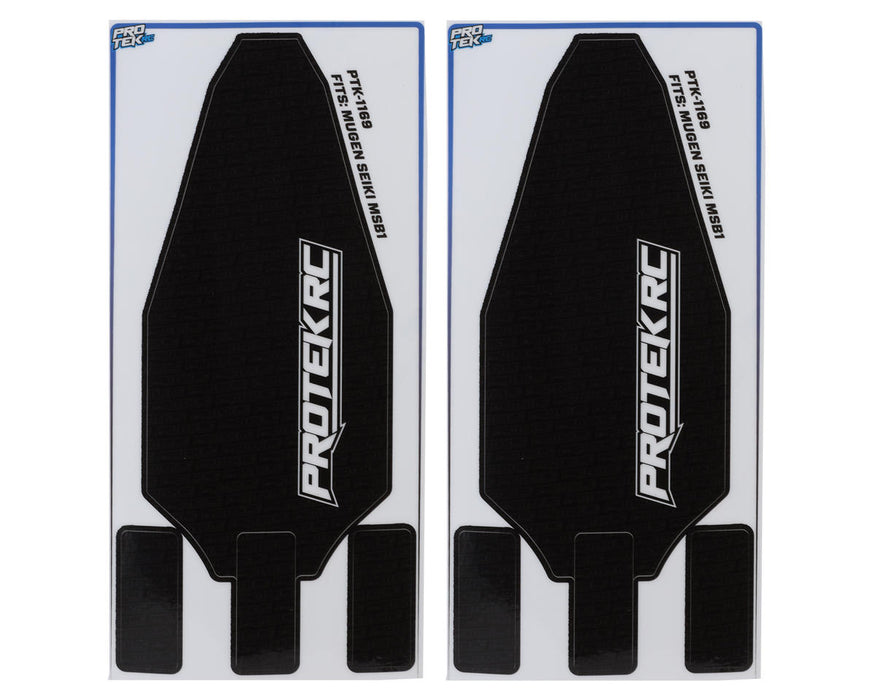 ProTek RC Mugen Seiki MSB1 Chassis Protector (2) (Black)