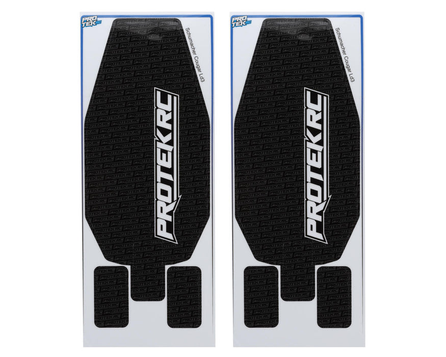 ProTek RC Schumacher LD3 "Thick" Precut Chassis Protective Sheet (2)