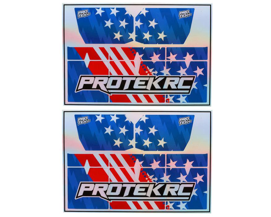 ProTek RC 1/8 Euro Wing Wraps (The RBW Holographic) (2)