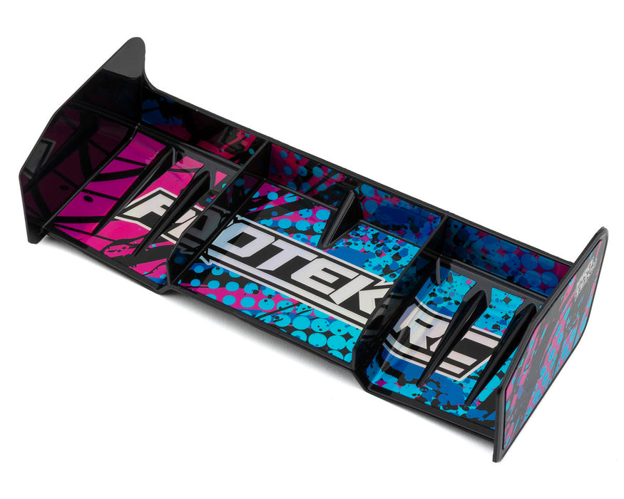 ProTek RC JConcepts 1/8 Razor Wing Wraps (Hectic Holographic) (2)