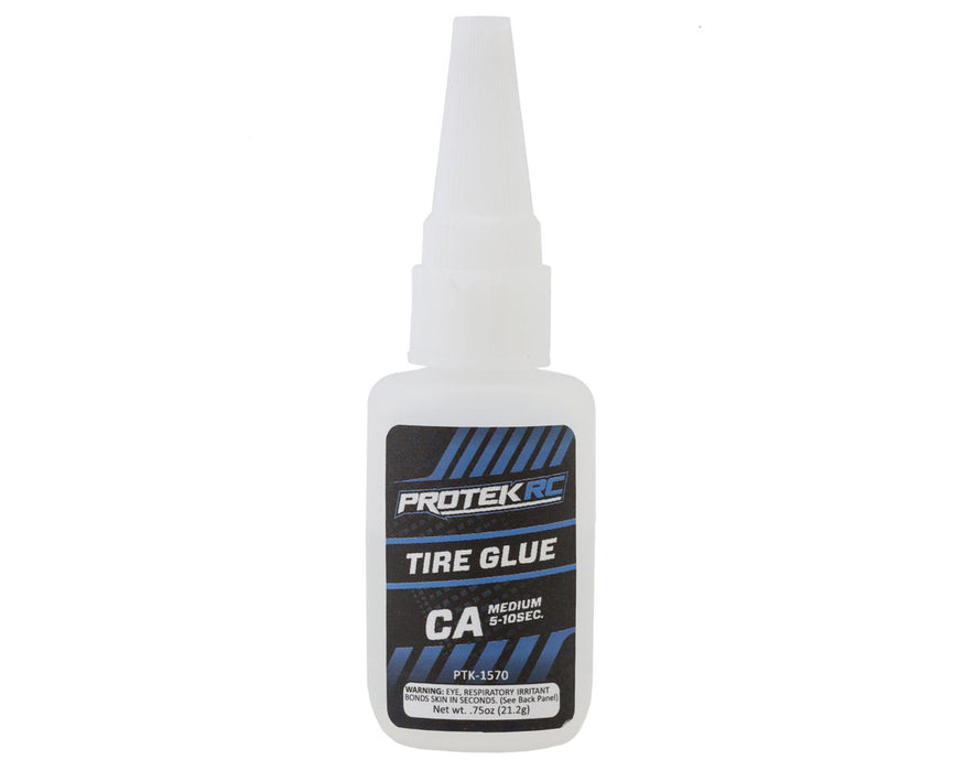 ProTek RC CA Tire Glue w/Glue Tip (Medium) (0.75oz)