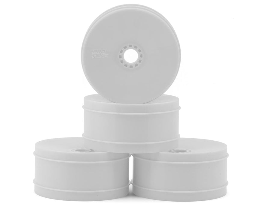 ProTek RC 83mm Concave 1/8 Buggy Wheels (White) (4)