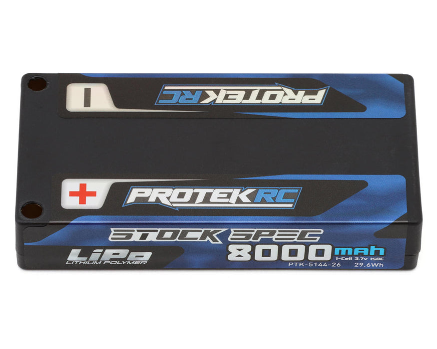 ProTek RC 1S 150C Low IR Si-Graphene "Stock Spec" Shorty LiPo Battery